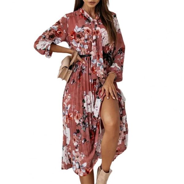 casual dresses 2021 women accessory dress long lantern sleeve printed waist belt breathable fashion mid pleated mid-calf vestidos, Black;gray
casual dresses 2021 women accessory dress long lantern sleeve printed waist belt breathable fashion mid pleated mid-calf vestidos, Black;gray