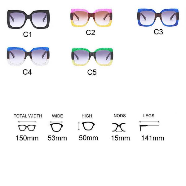 luxury designer sunglasses 2021 big square women brand designer retro clear sun glasses for female oversized black shades oculos uv400 0622, White;black
luxury designer sunglasses 2021 big square women brand designer retro clear sun glasses for female oversized black shades oculos uv400 0622, White;black