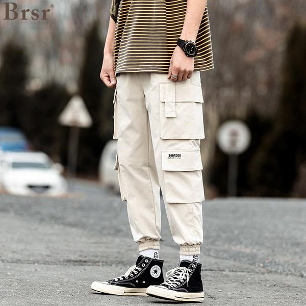 men's pants spring autumn cargo joggers men harem multi-pocket man sweatpants streetwear casual elastic waist male trouser pantalon, Black
men's pants spring autumn cargo joggers men harem multi-pocket man sweatpants streetwear casual elastic waist male trouser pantalon, Black
