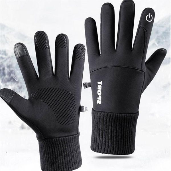 pair of men's riding glove waterproof warm touch screen gloves diving cloth outdoor sports bike cycling equipment, Black
pair of men's riding glove waterproof warm touch screen gloves diving cloth outdoor sports bike cycling equipment, Black