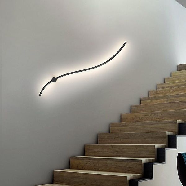 modern wall lamp led metal bedroom bedside acrylic living room sconce staircase aisle black long lamps
modern wall lamp led metal bedroom bedside acrylic living room sconce staircase aisle black long lamps