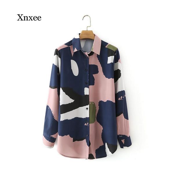 women's blouses & shirts 2021 women fashion color print matching tie dyed smock blouse female long sleeve breasted kimono chic blusas, White
women's blouses & shirts 2021 women fashion color print matching tie dyed smock blouse female long sleeve breasted kimono chic blusas, White