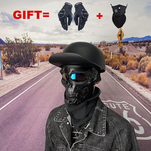 motorcycle helmets 2 gifts half face helmet vintage motorbike motocross biker riding casco moto for man
motorcycle helmets 2 gifts half face helmet vintage motorbike motocross biker riding casco moto for man