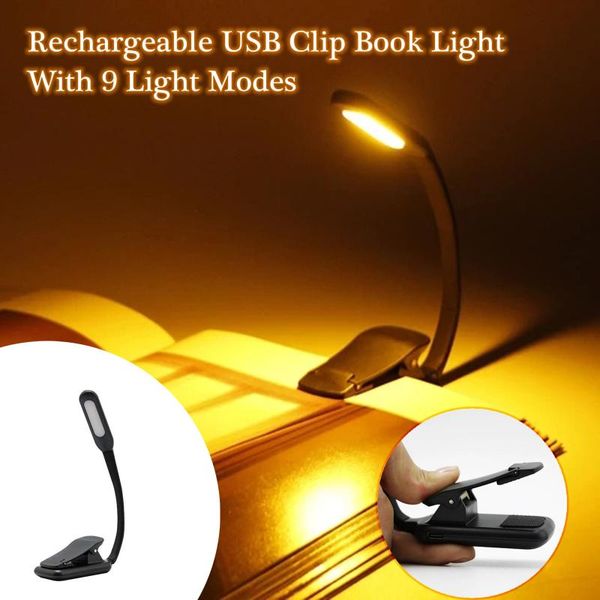 book lights rechargeable usb clip light with 9 modes led eye protection table desk lamp portable
book lights rechargeable usb clip light with 9 modes led eye protection table desk lamp portable