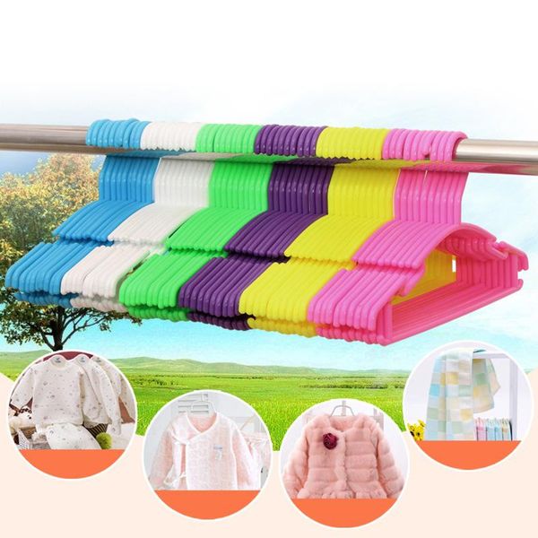 10pcs children hanger baby plastic clothes rack anti-slip clothing hanging hook 27x15 cm hangers & racks
10pcs children hanger baby plastic clothes rack anti-slip clothing hanging hook 27x15 cm hangers & racks
