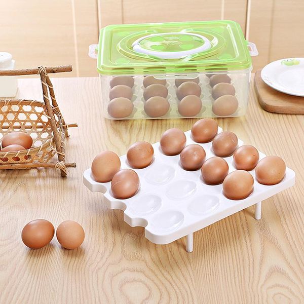 refrigerator kitchen storage egg visible tray case with 2 layers 32 cells eggs organizer box lid and handle container bottles & jars
refrigerator kitchen storage egg visible tray case with 2 layers 32 cells eggs organizer box lid and handle container bottles & jars