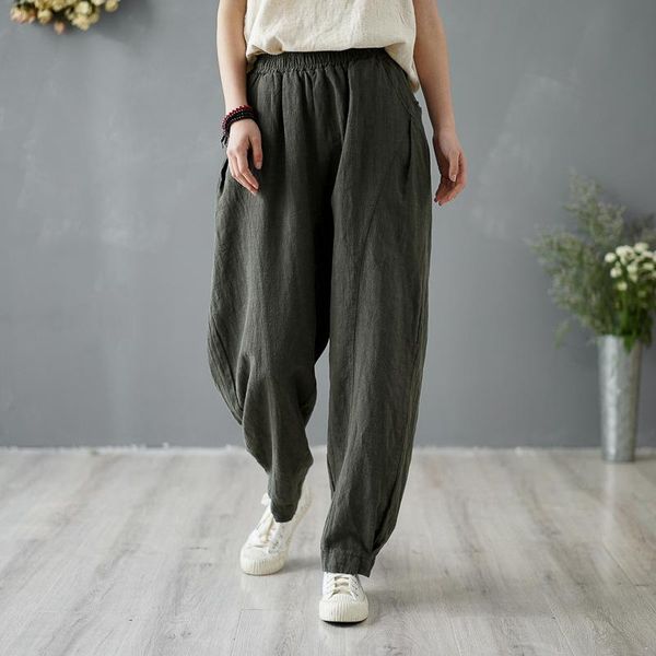 women's pants & capris women cotton linen wide leg loose vintage patchwork trouser 2021 spring elastic waist solid color casual, Black;white
women's pants & capris women cotton linen wide leg loose vintage patchwork trouser 2021 spring elastic waist solid color casual, Black;white