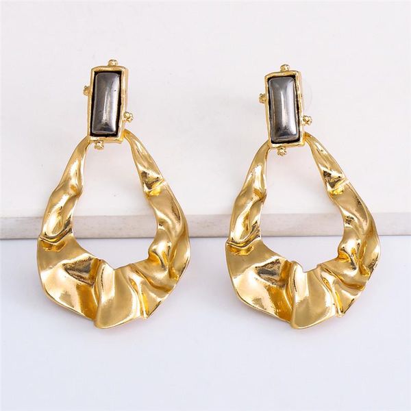 dangle & chandelier gold silver color metal drop earrings for women exaggeration wedding simple fashion jewelry trend accessories wholesale
dangle & chandelier gold silver color metal drop earrings for women exaggeration wedding simple fashion jewelry trend accessories wholesale