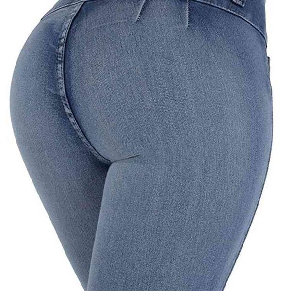women casual high waist skinny butt lifting elastic bodycon pencil push up hip cotton ladies jeans femme denim pants, Blue
women casual high waist skinny butt lifting elastic bodycon pencil push up hip cotton ladies jeans femme denim pants, Blue