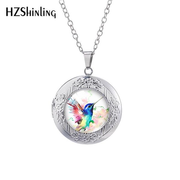pendant necklaces 2021 fashion locket hummingbirds flower paintings pattern glass cabochon necklace handmade crafts jewelry, Silver
pendant necklaces 2021 fashion locket hummingbirds flower paintings pattern glass cabochon necklace handmade crafts jewelry, Silver