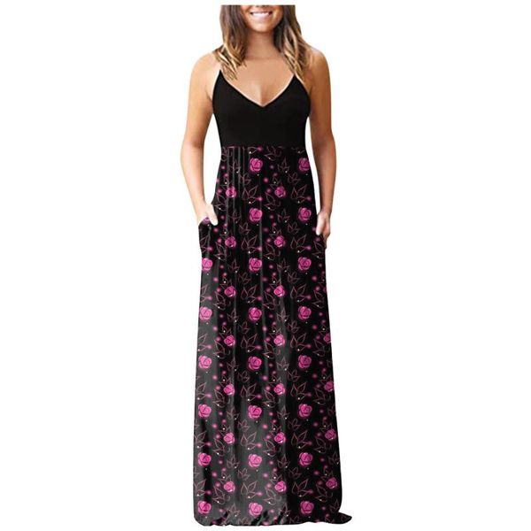 casual dresses vintage dress women's sleeveless pocket floral printing beach long maxi loose strapless shoulder summer, Black;gray
casual dresses vintage dress women's sleeveless pocket floral printing beach long maxi loose strapless shoulder summer, Black;gray