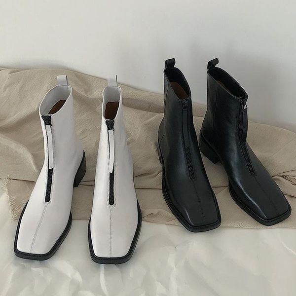 boots dxfan front zip black punk women vintage square toe ankle for med heel winter shoes botas mujer
boots dxfan front zip black punk women vintage square toe ankle for med heel winter shoes botas mujer