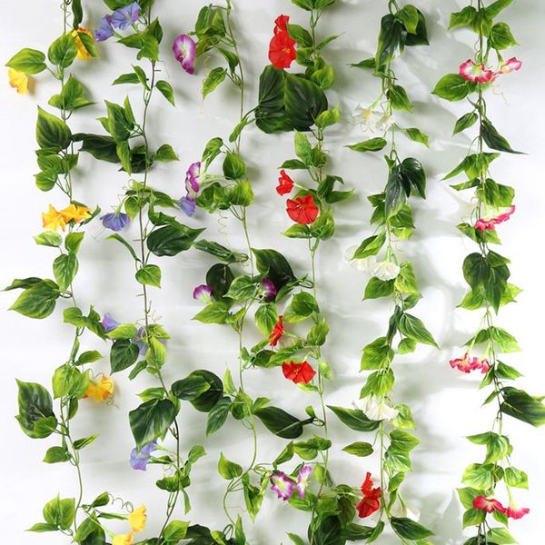 decorative flowers & wreaths simulation rattan plant flower artificial morning glory fake leaves hang vine living room wall party decor petu
decorative flowers & wreaths simulation rattan plant flower artificial morning glory fake leaves hang vine living room wall party decor petu