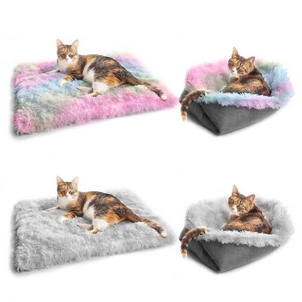 cat beds & furniture dual purpose plush bed mat warm soft cuddling pad kitten sleeping bag pet cushion for dogs cats
cat beds & furniture dual purpose plush bed mat warm soft cuddling pad kitten sleeping bag pet cushion for dogs cats