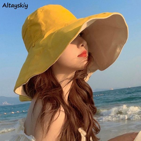 wide brim hats women sun patchwork stylish big side simple elegant temperament two-side-wear female beach sunproof casual vintage, Blue;gray
wide brim hats women sun patchwork stylish big side simple elegant temperament two-side-wear female beach sunproof casual vintage, Blue;gray