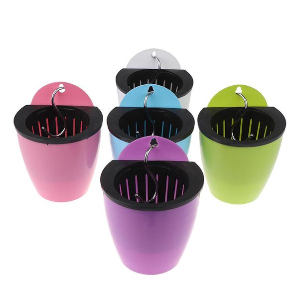planters & pots hanging basket plant storage holder lazy flower pot creative garden wall multi-basin automatic water absorption
planters & pots hanging basket plant storage holder lazy flower pot creative garden wall multi-basin automatic water absorption