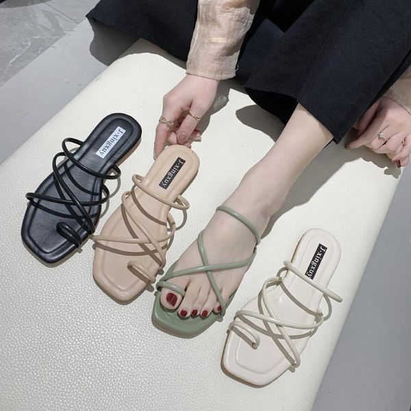 summer slipper women shoes woman slides solid leather cross tie beach slippers flip flops flat plus size, Black
summer slipper women shoes woman slides solid leather cross tie beach slippers flip flops flat plus size, Black