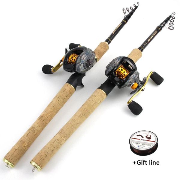 boat fishing rods 1.8m 2.1m 2.4m 2.7m carbon lure rod 7g -28g portable casting reels set beginner pesca trout
boat fishing rods 1.8m 2.1m 2.4m 2.7m carbon lure rod 7g -28g portable casting reels set beginner pesca trout