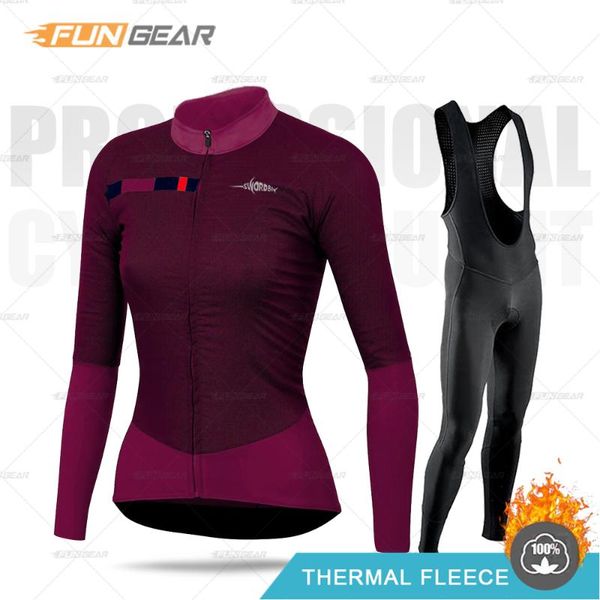 ropa ciclismo winter 2021 cycling clothing women thermal fleece jersey set long sleeve clothes pro team road bike bib pants racing sets, Black;blue
ropa ciclismo winter 2021 cycling clothing women thermal fleece jersey set long sleeve clothes pro team road bike bib pants racing sets, Black;blue