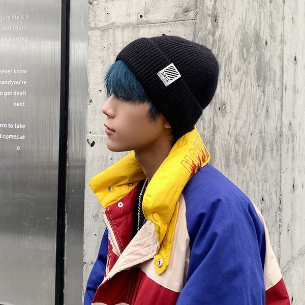 hat men's designer fashion versatile autumn and winter warm wool cover knitted casual ear protection cold cotton, Blue;gray
hat men's designer fashion versatile autumn and winter warm wool cover knitted casual ear protection cold cotton, Blue;gray