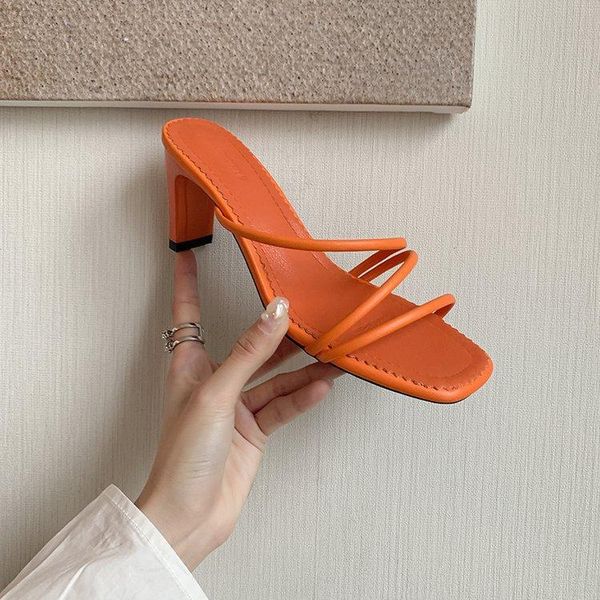 women summer sandals 2021 high heel slippers slip on open toe casual outdoor narrow band, Black
women summer sandals 2021 high heel slippers slip on open toe casual outdoor narrow band, Black