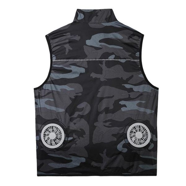 men's vests fan smart air conditioning vest men outdoor heatstroke mens jacket sleeveless summer usb cooling waistcoat, Black;white
men's vests fan smart air conditioning vest men outdoor heatstroke mens jacket sleeveless summer usb cooling waistcoat, Black;white
