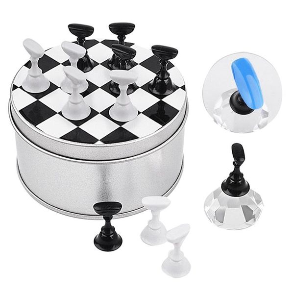 nail art kits holder strong chess board magnetic crystal tips practice salon display stand gel polish manicure
nail art kits holder strong chess board magnetic crystal tips practice salon display stand gel polish manicure