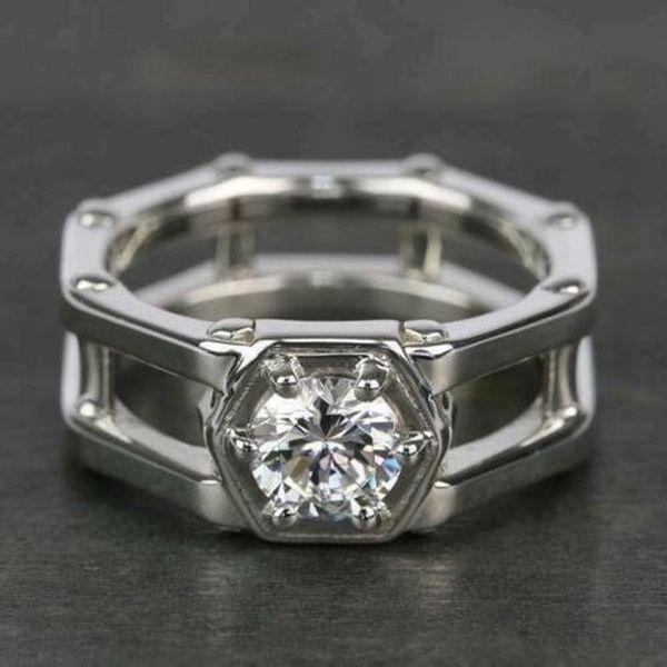 wedding rings men's and women's rings, simple hollow double-layer zircon hand jewelry fashion party gift accessories, Slivery;golden
wedding rings men's and women's rings, simple hollow double-layer zircon hand jewelry fashion party gift accessories, Slivery;golden