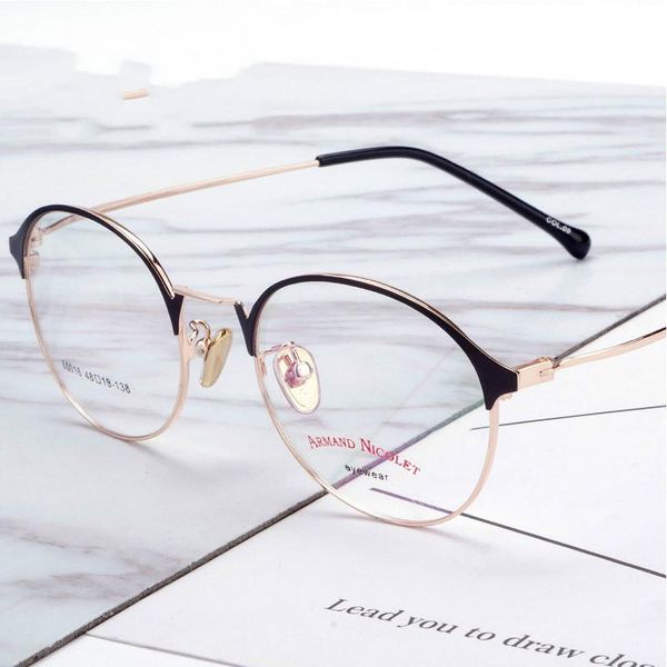 fashion sunglasses frames ultra-light spectacle frame retro wholesale circular myopia brand metal, Black
fashion sunglasses frames ultra-light spectacle frame retro wholesale circular myopia brand metal, Black