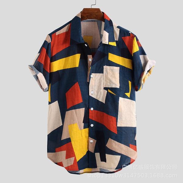 men's dress shirts 2021 printed summer beach short sleeve shirt four colors, White;black
men's dress shirts 2021 printed summer beach short sleeve shirt four colors, White;black