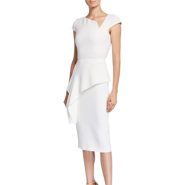 dress runway ruffled party elegant thin irregular white temperament dressed women quality spring and summer clothes, Black;gray
dress runway ruffled party elegant thin irregular white temperament dressed women quality spring and summer clothes, Black;gray