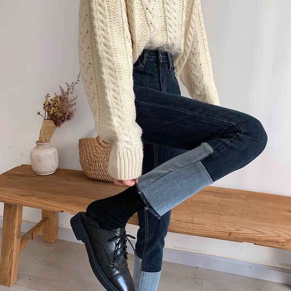 women's jeans summer 2021 new high waisted jeans design irregular loose wide leg straight tube pants, Blue
women's jeans summer 2021 new high waisted jeans design irregular loose wide leg straight tube pants, Blue
