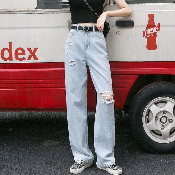 women's jeans woman high waist ripped 2021 autumn winter for clothes wide leg denim clothing blue streetwear fashion vintage pants
women's jeans woman high waist ripped 2021 autumn winter for clothes wide leg denim clothing blue streetwear fashion vintage pants