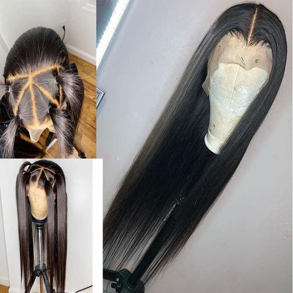 synthetic wigs natural hairline silky straight long lace front for black women with baby hair jet colored daily
synthetic wigs natural hairline silky straight long lace front for black women with baby hair jet colored daily