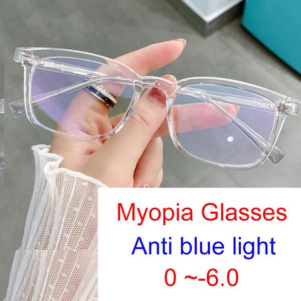 sunglasses korean trendy small rectangle myopia glasses blue light blocking optics eyeglasses frame women men transparent computer eyewear, White;black
sunglasses korean trendy small rectangle myopia glasses blue light blocking optics eyeglasses frame women men transparent computer eyewear, White;black
