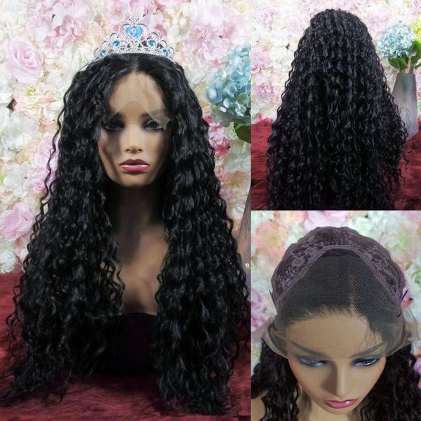 synthetic wigs 24inch long lace front for women black 250density curly perruques natural lifelike hair heat resisitant fiber
synthetic wigs 24inch long lace front for women black 250density curly perruques natural lifelike hair heat resisitant fiber