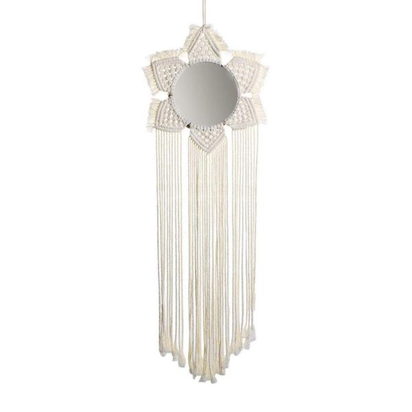 mirrors tassel wall mounted mirror hand-woven pendant macrame hanging tapestry bohemian craft petal home room decoration
mirrors tassel wall mounted mirror hand-woven pendant macrame hanging tapestry bohemian craft petal home room decoration