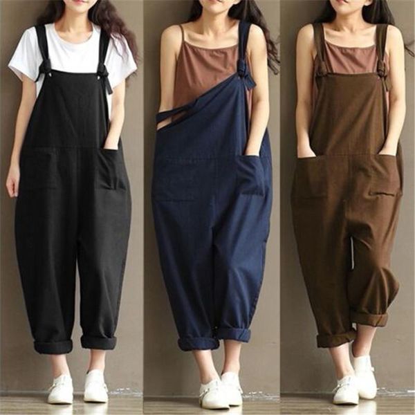 women's jumpsuits & rompers women dungarees harem strap jumpsuit pants 2021 arrival summer spring casual loose baggy trousers overalls, Black;white
women's jumpsuits & rompers women dungarees harem strap jumpsuit pants 2021 arrival summer spring casual loose baggy trousers overalls, Black;white