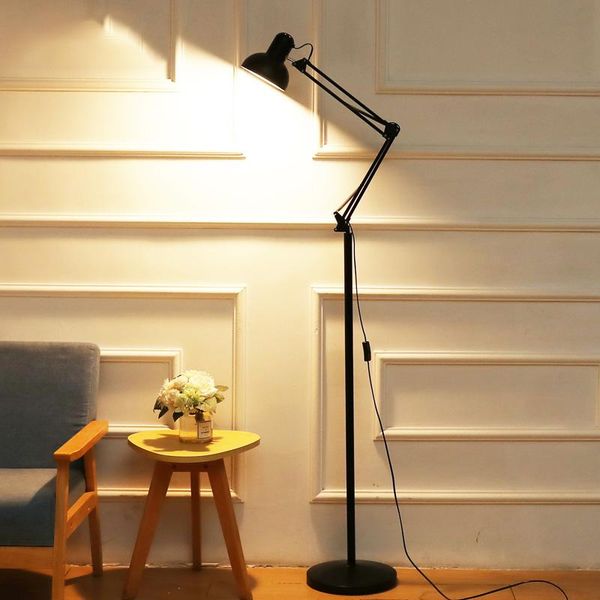 nordic creative led wrought iron floor lamp american porch light modern street corridor living room vertical lamps
nordic creative led wrought iron floor lamp american porch light modern street corridor living room vertical lamps