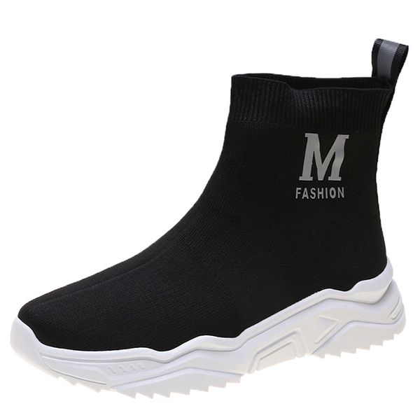 dress shoes high socks sneakers women sport slip-on sneaker tenis mujer casual breathable tennis basket femme qstr, Black
dress shoes high socks sneakers women sport slip-on sneaker tenis mujer casual breathable tennis basket femme qstr, Black