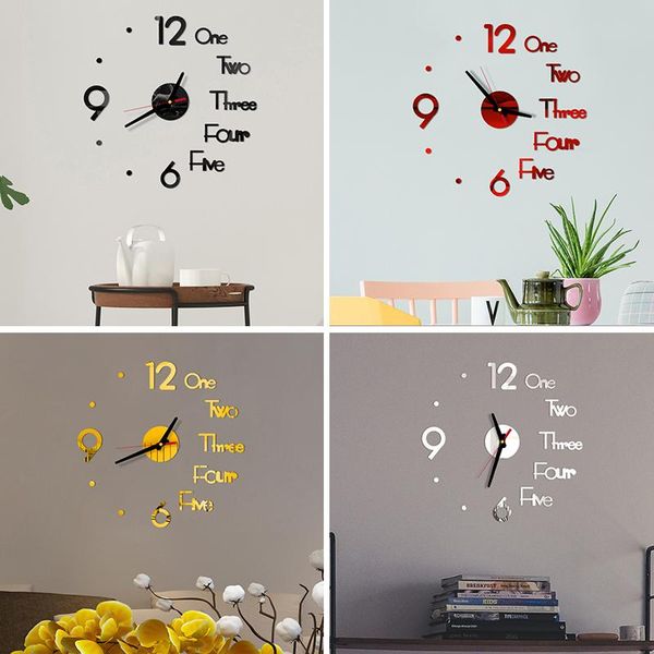 wall clocks 3d clock mirror stickerscreative diy removable art decal sticker home decor living room quartz needle
wall clocks 3d clock mirror stickerscreative diy removable art decal sticker home decor living room quartz needle