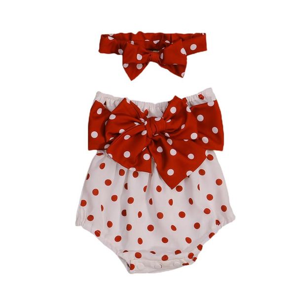jumpsuits 2pcs baby summer outfit polka dot strapless off-shoulder romper + bow headband for toddler girls 0-18 months, Blue
jumpsuits 2pcs baby summer outfit polka dot strapless off-shoulder romper + bow headband for toddler girls 0-18 months, Blue