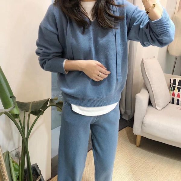 direct selling fashion blends full women's suit hooded lazy wind sweater and casual feet pants 2 piece female set two, White
direct selling fashion blends full women's suit hooded lazy wind sweater and casual feet pants 2 piece female set two, White