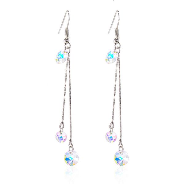 studs earrings trendy fashion women's japan and south korea super fairy temperament simple colorful crystal tassel long irregular, Golden;silver
studs earrings trendy fashion women's japan and south korea super fairy temperament simple colorful crystal tassel long irregular, Golden;silver