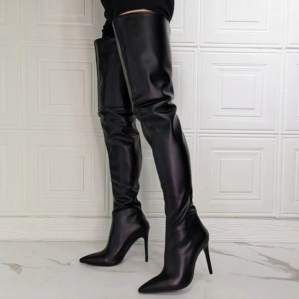 boots olomm handcrafted woman high thigh stiletto boots pointed black toe elegant women's shoes plus me size 5-15 7ucz
boots olomm handcrafted woman high thigh stiletto boots pointed black toe elegant women's shoes plus me size 5-15 7ucz