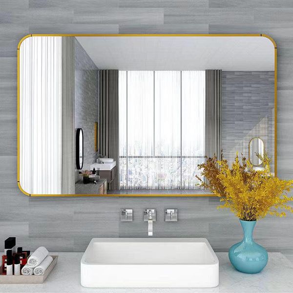 mirrors modern aluminum alloy rectangular round angle bathroom mirror living room make-up wall
mirrors modern aluminum alloy rectangular round angle bathroom mirror living room make-up wall