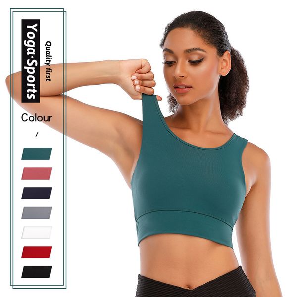 high stretch yoga outfits crop sports wear for ladies gym shockproof running sport bra push up underwear workout vest clothes, White;red
high stretch yoga outfits crop sports wear for ladies gym shockproof running sport bra push up underwear workout vest clothes, White;red