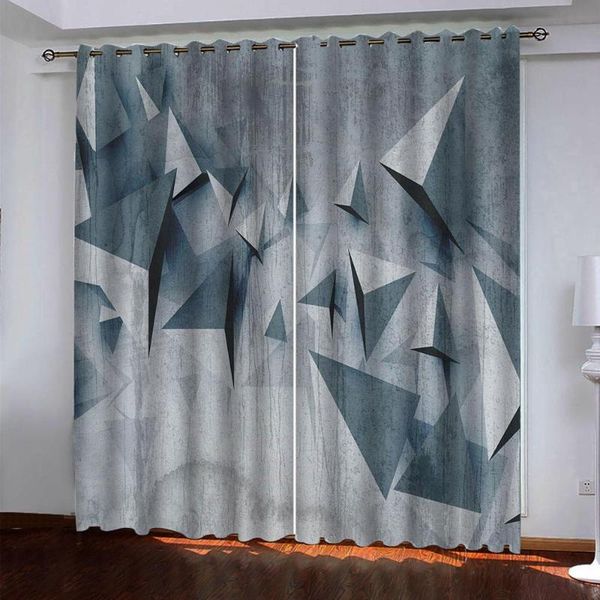 curtain & drapes customize blackout 3d window stereoscopic geometry curtains for bedroom po 
curtain & drapes customize blackout 3d window stereoscopic geometry curtains for bedroom po