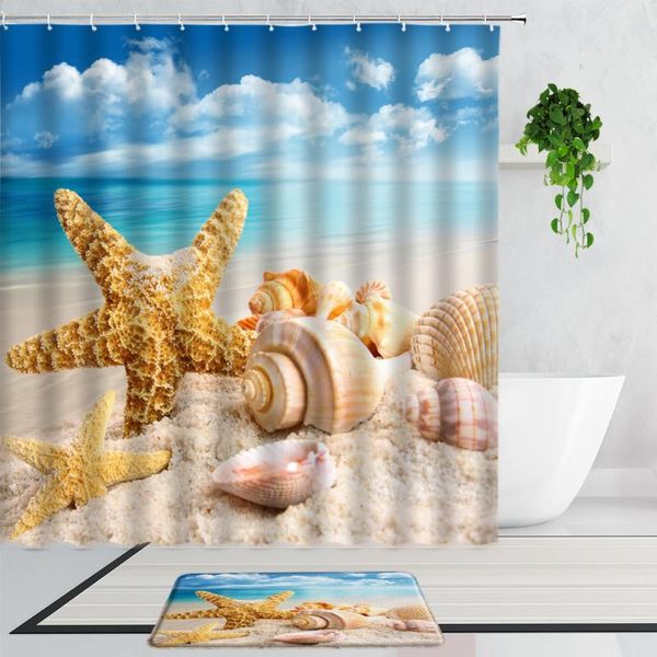 shower curtains sunny beach starfish shell scenic blue ocean landscape bathroom decorative curtain set non-slip bath mat carpet
shower curtains sunny beach starfish shell scenic blue ocean landscape bathroom decorative curtain set non-slip bath mat carpet