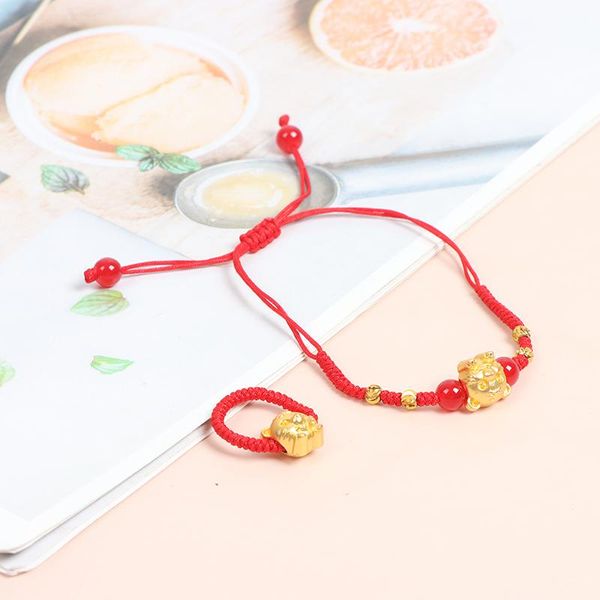 charm bracelets 2022 chinese year tiger transport bead red rope handmade gift for protection good luck, Golden;silver
charm bracelets 2022 chinese year tiger transport bead red rope handmade gift for protection good luck, Golden;silver